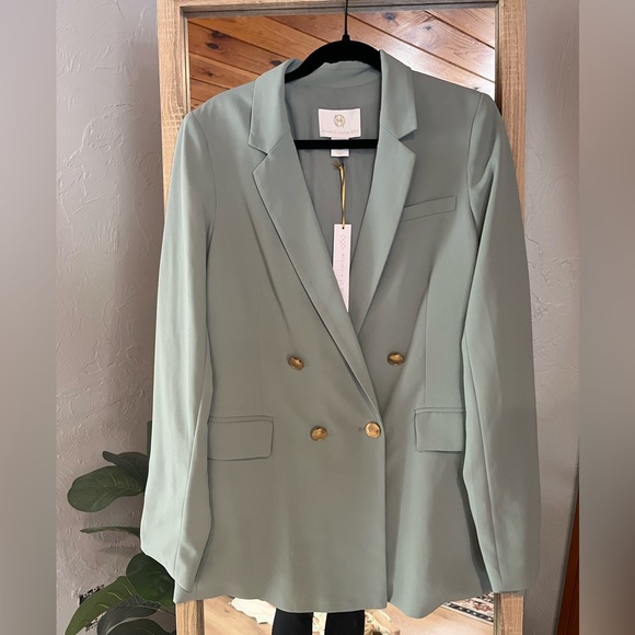 NWT House of Harlow 1960 oversized blazer size medium - Picture 5 of 5